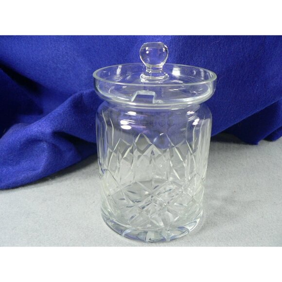 Crystal Clear Glass Jar With Lid & Spoon Notch For Sugar Honey Jam & More - Picture 4 of 9